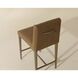 Wilbur 39.75 inch Milliken Cognac Counter Stool